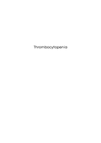 [PBL] 혈소판 감소증(thrombocytopenia)-1