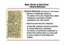 [고전영문학] king arthur & Arthurian Literature(영문)-16