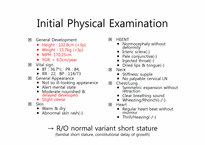 [의학과] Short stature 사례-7