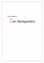 [호텔경영론] Zen Backpackers(영문)-1