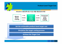 [관리회계] Target costing(타겟코스팅)의 이해-13