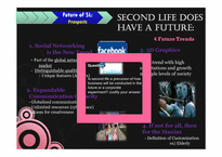 [산업시스템 공학] 가상현실 체험 서비스 세컨드라이프 Second Life 경영전략(영문)-9