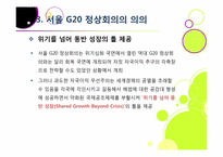 서울 G20 정상회의의 의미와 성과, 문제점은 무엇인가? G20 정상회의의 향후 전망 및 과제 고찰 - 서울 G20 정상회의의 모든 것-13