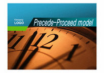 [간호학] 건강증진모형 -PRECEDE-PROCEED MODEL-1