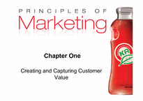 [마케팅 입문] Chapter1 마케팅-고객가치의 창출과 획득(영문)-1