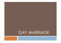 [정치개론] 동성애 결혼에 관한 고찰(영문)-1