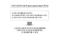 [스포츠경영론] 스포츠마케팅-스폰서 쉽-6