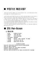 [국제운송론] 부정기 해운기업-STX Pan-Ocean, 대한해운-3