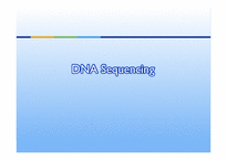 [생태학실험] DNA 염가서열결정(DNA Sequencing)-1