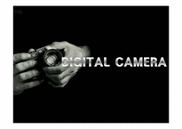 디지털 카메라 분석-1