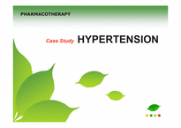 [약물치료학] 고혈압(hypertension)-1