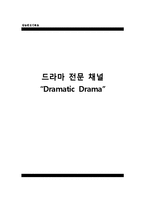 [방송편성전략] 드라마 전문 채널-1