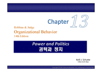 [조직행동] 챕터13 권력과 정치-1