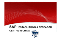 SAP 글로벌 경영과 중국(영문)-1