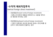 [국제경영론] 해외직적투자 FDI(Foreign Direct Investment)-8