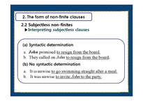 [영문법] Non-finite clauses and Clauses without verbs-7