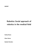 로보틱스: 의료분야에서의 로봇에 대한 사회적 접근-1
