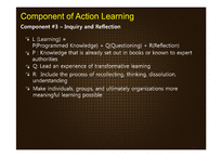 [인적자원개발론] Action Learning(액션러닝)-6