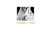 Polygamy in Islam(영문)-1