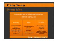 [마케팅] 래디패스(Pricing Strategy of Radypass)-11