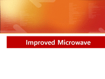 [창의적 공학설계] Improved Microwave-1