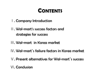 [경영학원론] 월마트의 한국시장 진출 실패요인 분석(영문)-2