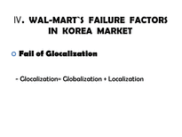 [경영학원론] 월마트의 한국시장 진출 실패요인 분석(영문)-13
