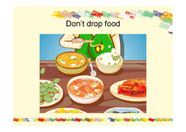 [영양교육] 한국의 식사예절, 젓가락 사용법(영문)-14