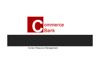 [인적자원관리] Commerce bank 분석-1