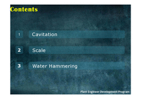 [기계공학] 기계문제의 종류-공동현상(Cavitation), 스케일(scale), 수격현상(Water Hammering)(영문)-10