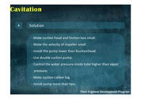 [기계공학] 기계문제의 종류-공동현상(Cavitation), 스케일(scale), 수격현상(Water Hammering)(영문)-14