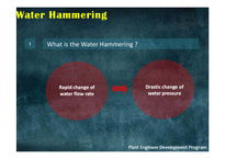 [기계공학] 기계문제의 종류-공동현상(Cavitation), 스케일(scale), 수격현상(Water Hammering)(영문)-19