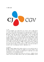 [마케팅] CJ CGV의 서비스마케팅 성공사례-1