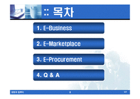 [경영정보] E-Business, E-Marketplace, E-Procurement 사례연구-2