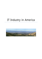 [영미문화의 이해] 미국의 IT산업조사(영문)-1