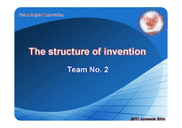 [기술혁신] 발명의 구조 The structure of invention(영문)-1