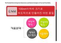 [나노공학] 나노기술 ENM의 식품분야 적용과 위험요소 분석-3