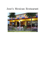 [생산운영및관리] 호세 레스토랑(Jose\`s Mexican Restaurant) 사례 분석-9