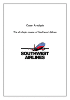 [경영전략사례] Southwest Airline 사례-1