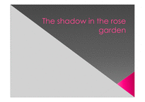 [인문학] 로렌스의 생애와 `장미 정원의 그림자 The Shadow in the Rose Garden` 작품분석-1
