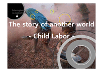 [아동복지] 제3세계 아동노동 착취 문제(영문)-1