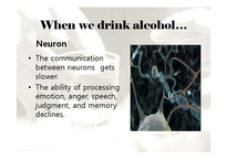 [생리심리학] 술이 뇌에 미치는 영향(영문)-5