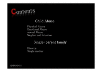 [정책학] 아동학대, 가족해체 사회문제에 대한 고찰(영문)-2