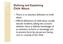 아동학대(Child Abuse) 영문-번역 파워포인트 ppt 보고서-5