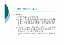 [미디어공학] MP3에 대해서-3