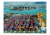[한국경제론] 한국의 자유무역협정 FTA-1