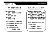 [유럽문화정책] EU문화정책, Culture programme 2007-4