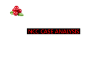 [생산관리] NCC(national cranberry cooperative)사례 분석(영문)-1
