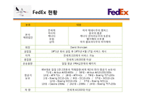 [A+]글로벌기업 FedEx 해외진출 전략 - 경영전략 현지화전략 마케팅 4P STP SWOT 분석-5