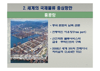 국제물류 환경의 변화와 동북아 물류거점 성공전략-11